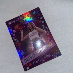 Olivia Rodrigo hologram card
